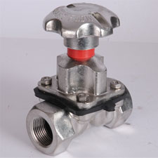 WEIR-A TYPE DIAPGRAGM VALVE SCREW END