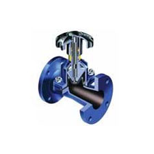 STRAIGHT PATTERN DIAPGRAGM VALVE FLANGED END