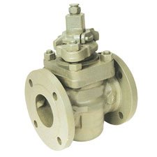 Self Lubricating Plug Valve Flanged End